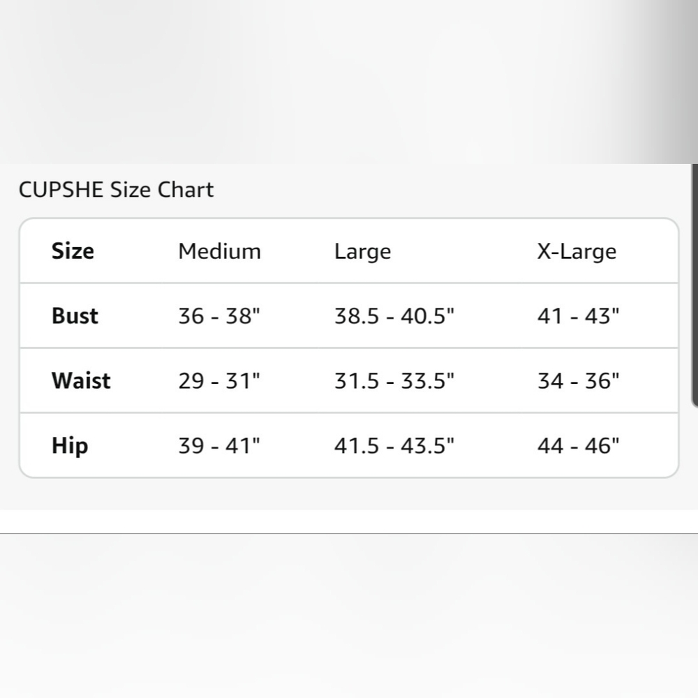Cupshe Vibrant Blue Ribbed Bikini Set Size Large - Picture 5 of 5